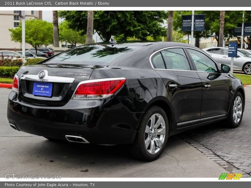 Carbon Black Metallic / Ebony 2011 Buick LaCrosse CXS