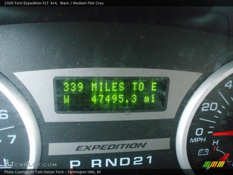 Black / Medium Flint Grey 2006 Ford Expedition XLT 4x4