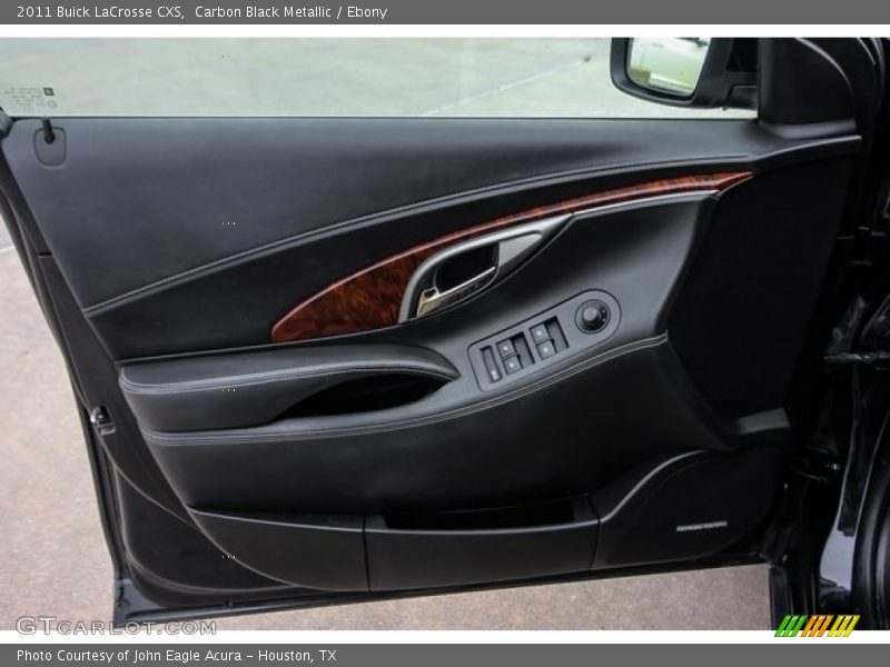 Carbon Black Metallic / Ebony 2011 Buick LaCrosse CXS