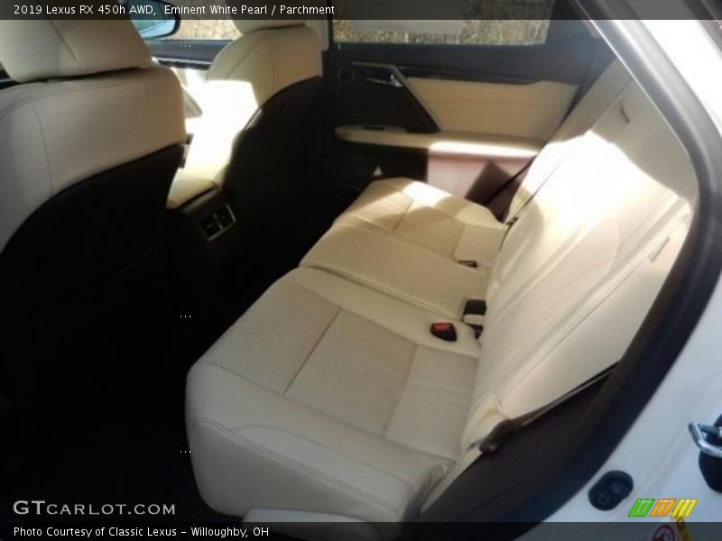 Eminent White Pearl / Parchment 2019 Lexus RX 450h AWD