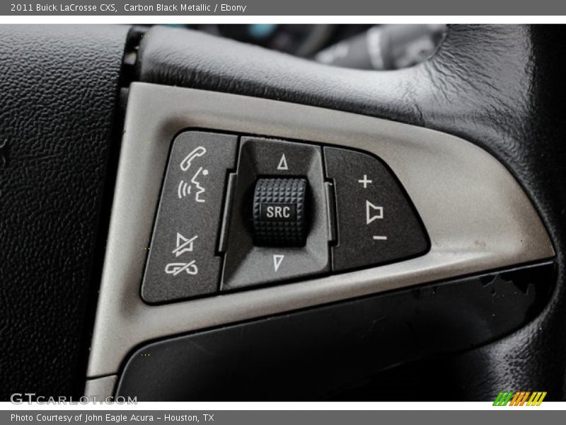 Carbon Black Metallic / Ebony 2011 Buick LaCrosse CXS