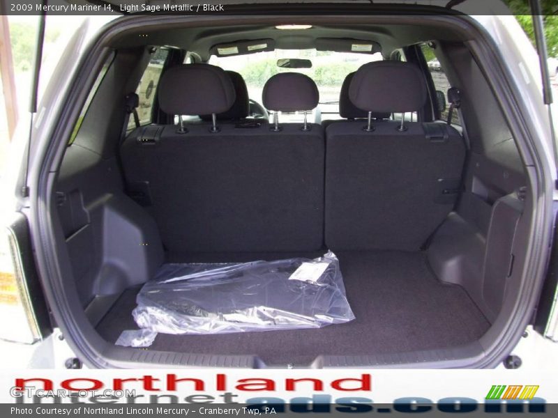 Light Sage Metallic / Black 2009 Mercury Mariner I4