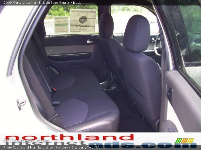 Light Sage Metallic / Black 2009 Mercury Mariner I4