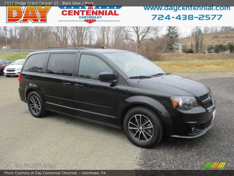Black Onyx / Black 2017 Dodge Grand Caravan GT