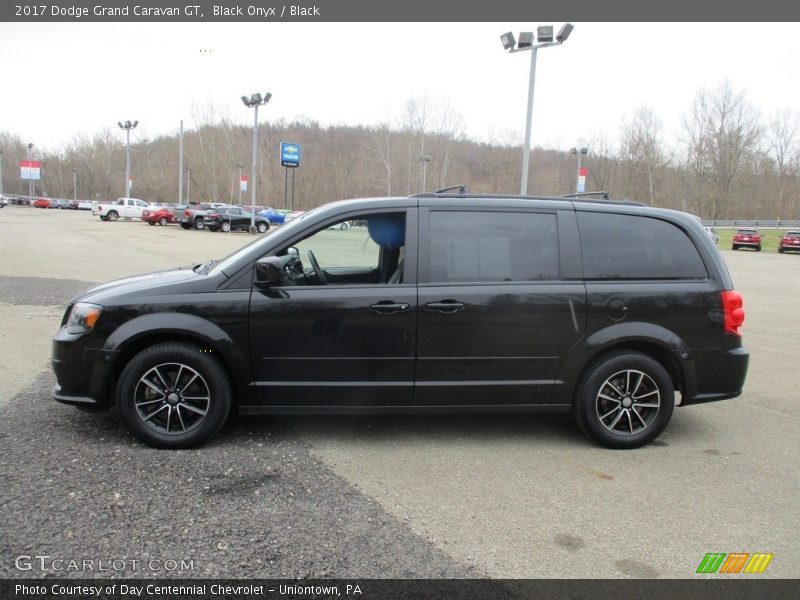 Black Onyx / Black 2017 Dodge Grand Caravan GT
