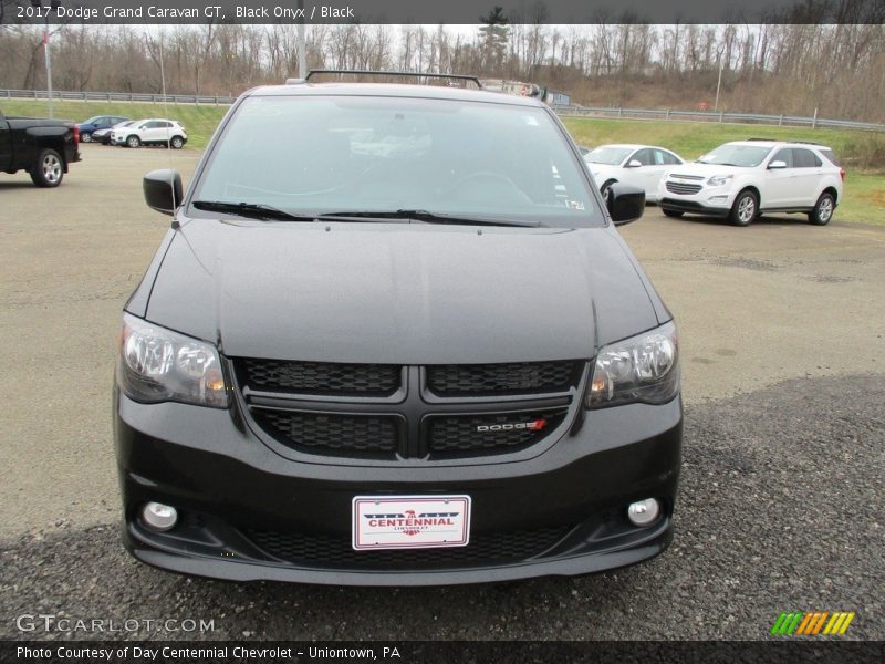 Black Onyx / Black 2017 Dodge Grand Caravan GT