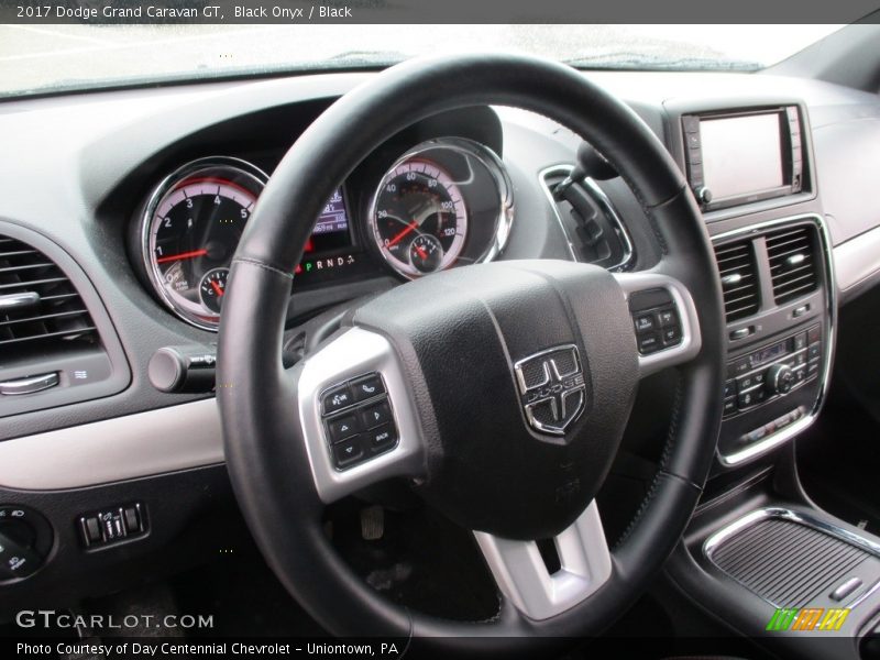 Black Onyx / Black 2017 Dodge Grand Caravan GT