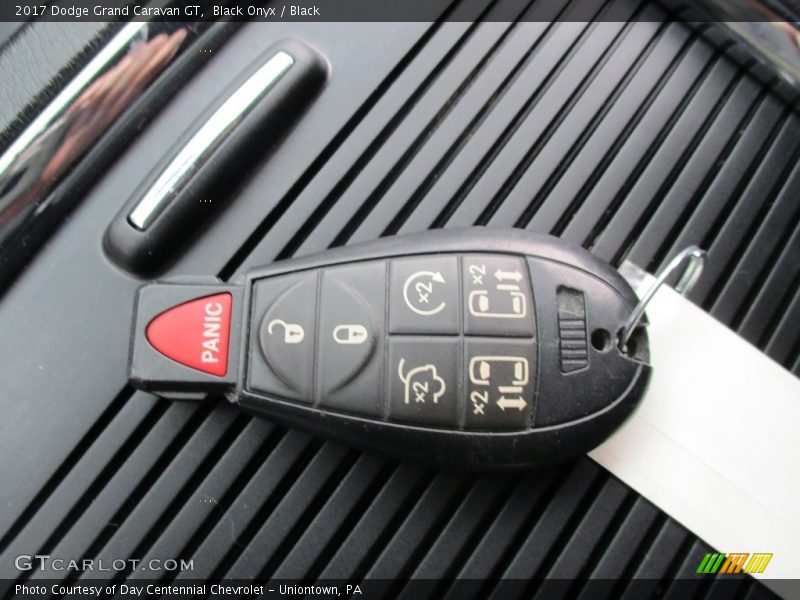 Black Onyx / Black 2017 Dodge Grand Caravan GT