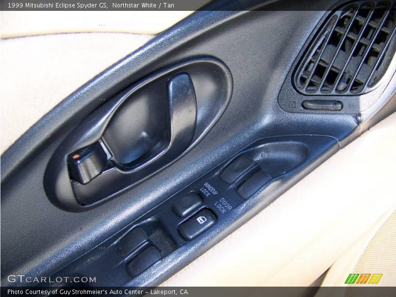 Northstar White / Tan 1999 Mitsubishi Eclipse Spyder GS