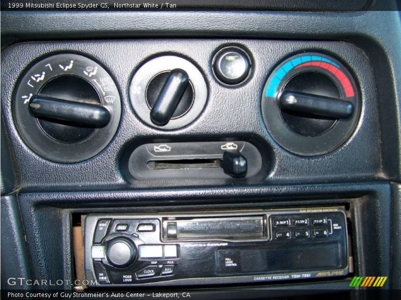 Northstar White / Tan 1999 Mitsubishi Eclipse Spyder GS