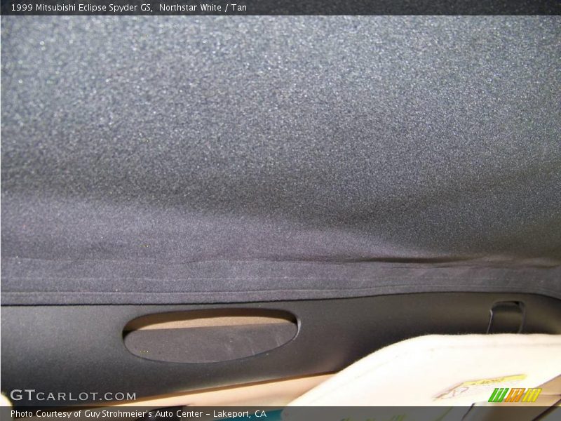 Northstar White / Tan 1999 Mitsubishi Eclipse Spyder GS
