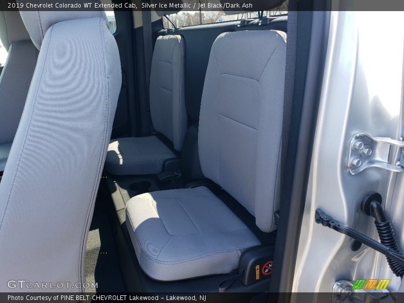 Silver Ice Metallic / Jet Black/Dark Ash 2019 Chevrolet Colorado WT Extended Cab