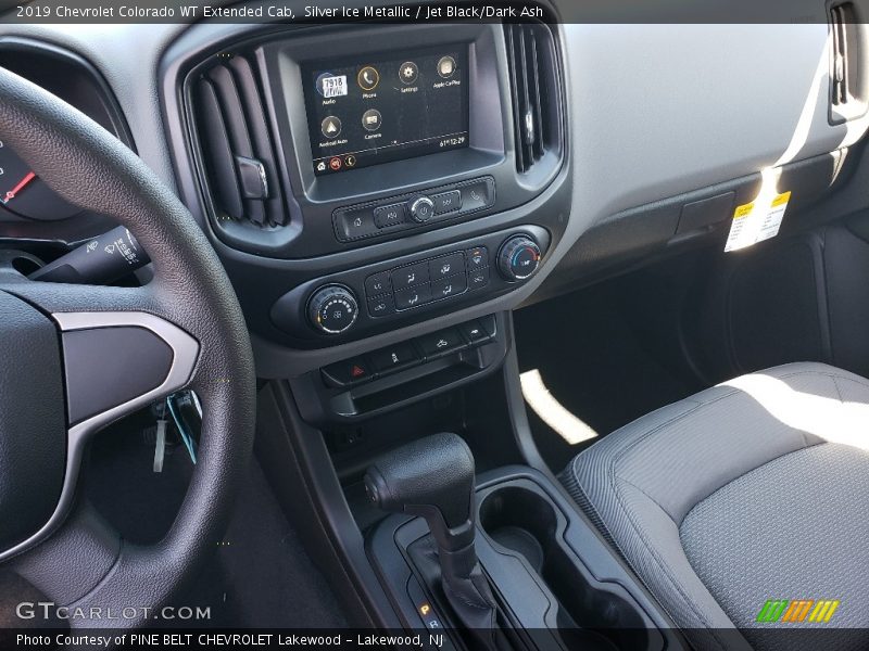 Silver Ice Metallic / Jet Black/Dark Ash 2019 Chevrolet Colorado WT Extended Cab