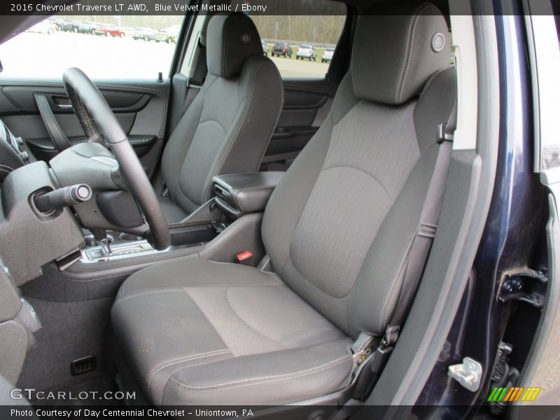 Blue Velvet Metallic / Ebony 2016 Chevrolet Traverse LT AWD