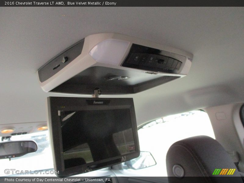 Blue Velvet Metallic / Ebony 2016 Chevrolet Traverse LT AWD