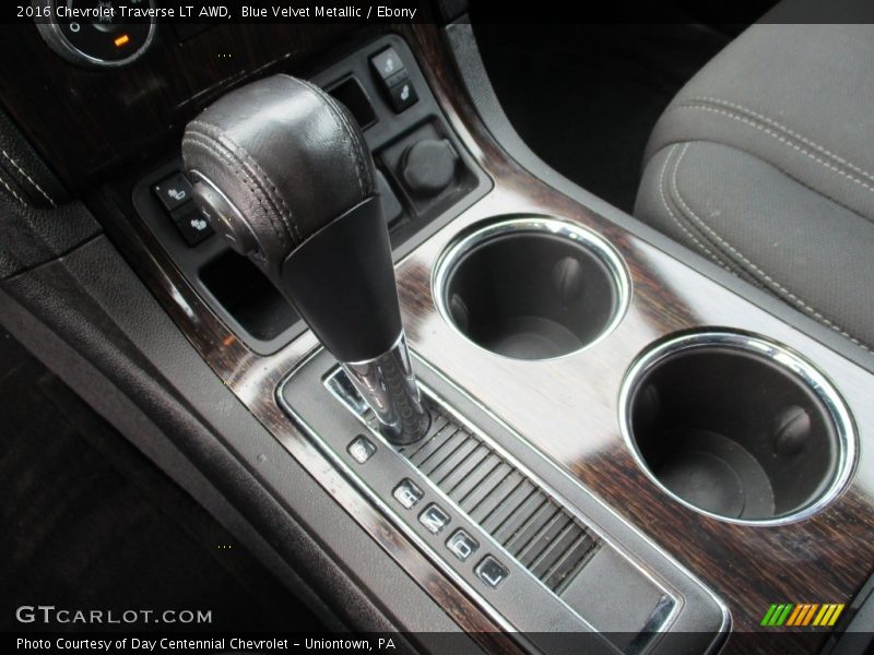 Blue Velvet Metallic / Ebony 2016 Chevrolet Traverse LT AWD