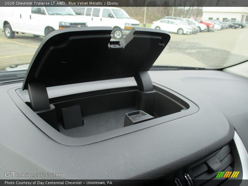 Blue Velvet Metallic / Ebony 2016 Chevrolet Traverse LT AWD