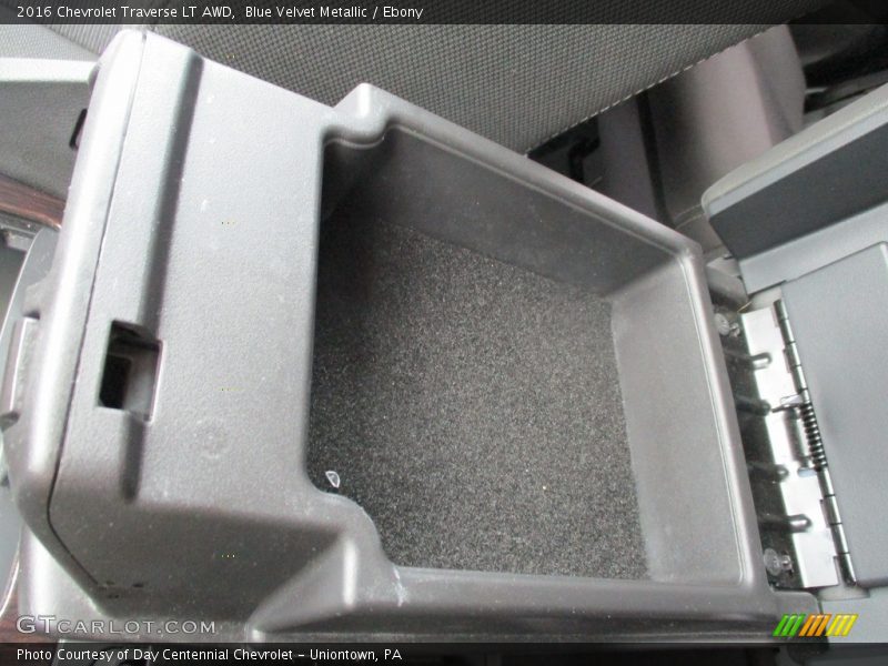 Blue Velvet Metallic / Ebony 2016 Chevrolet Traverse LT AWD