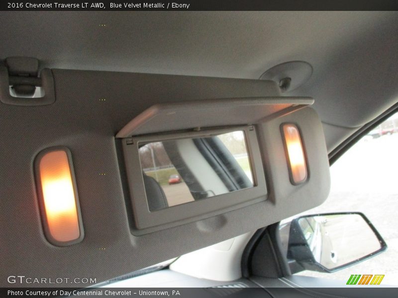 Blue Velvet Metallic / Ebony 2016 Chevrolet Traverse LT AWD
