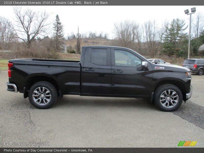 Black / Jet Black 2019 Chevrolet Silverado 1500 LT Double Cab 4WD