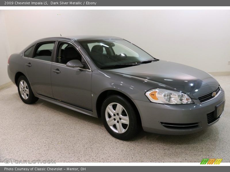 Dark Silver Metallic / Ebony 2009 Chevrolet Impala LS