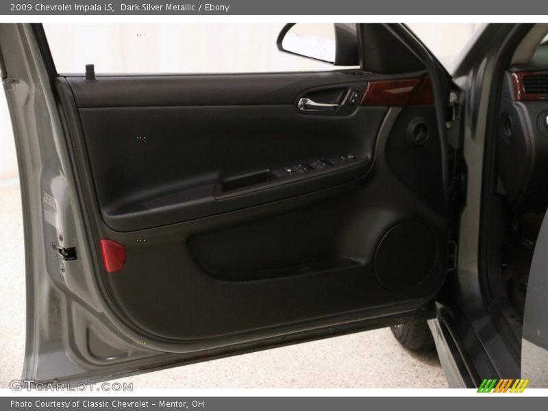Dark Silver Metallic / Ebony 2009 Chevrolet Impala LS