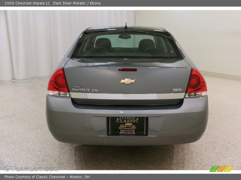 Dark Silver Metallic / Ebony 2009 Chevrolet Impala LS