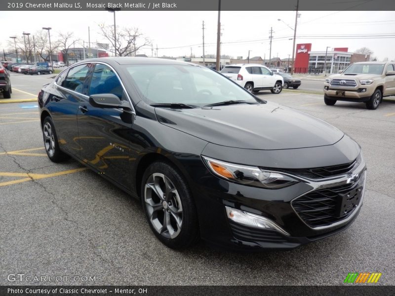 Mosaic Black Metallic / Jet Black 2019 Chevrolet Malibu LS