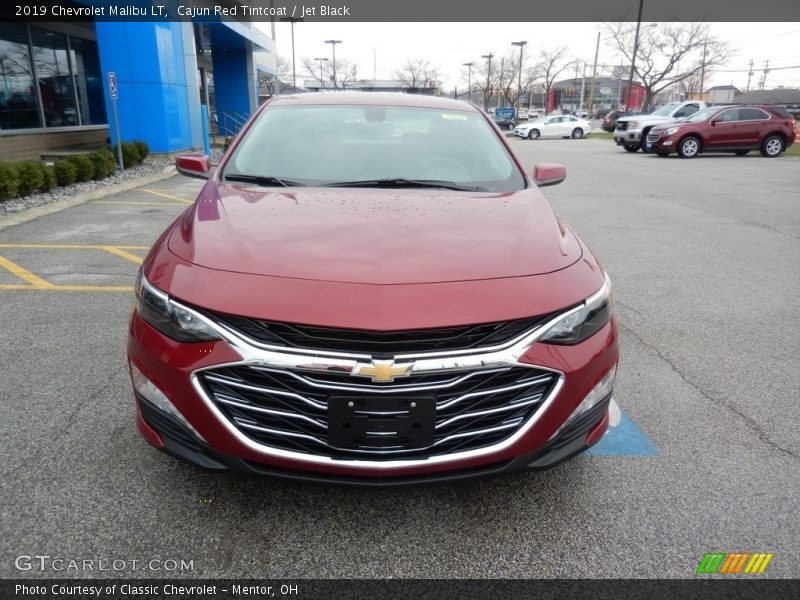 Cajun Red Tintcoat / Jet Black 2019 Chevrolet Malibu LT