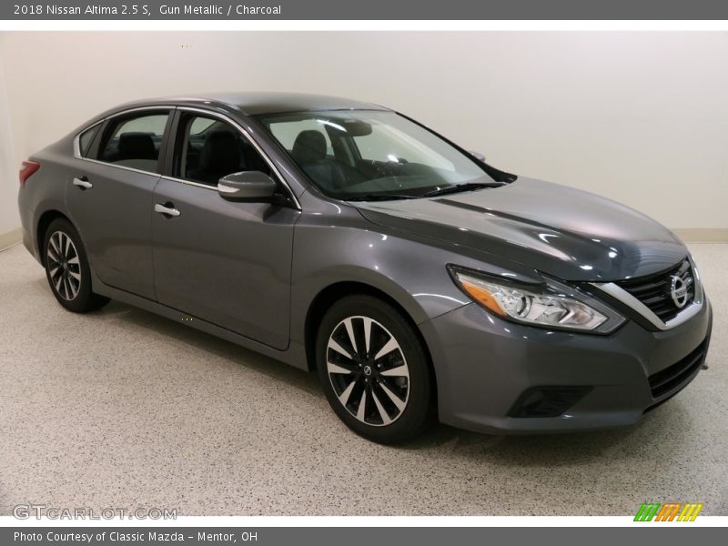 Gun Metallic / Charcoal 2018 Nissan Altima 2.5 S