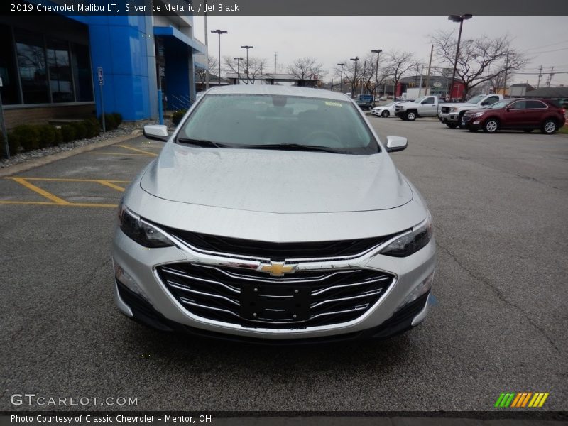 Silver Ice Metallic / Jet Black 2019 Chevrolet Malibu LT