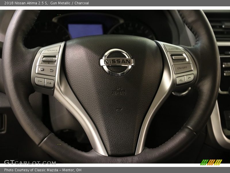 Gun Metallic / Charcoal 2018 Nissan Altima 2.5 S