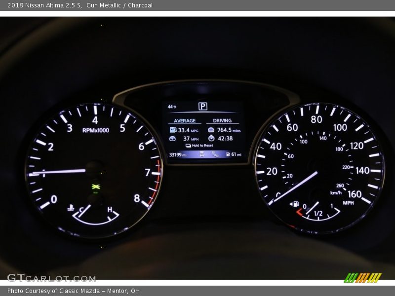 Gun Metallic / Charcoal 2018 Nissan Altima 2.5 S