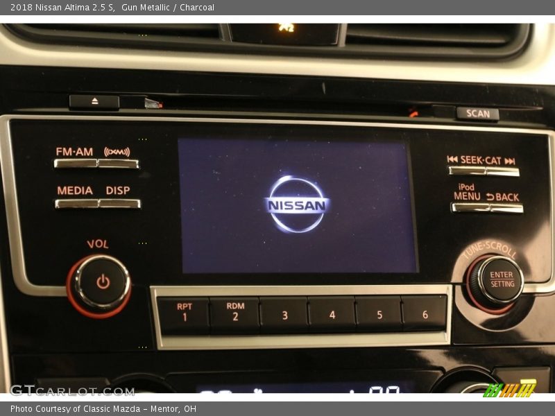 Gun Metallic / Charcoal 2018 Nissan Altima 2.5 S