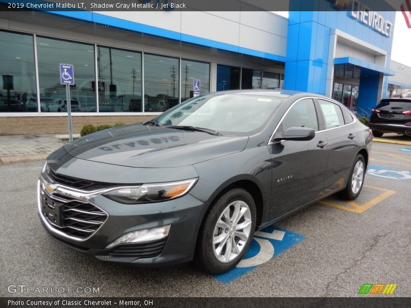 Shadow Gray Metallic / Jet Black 2019 Chevrolet Malibu LT