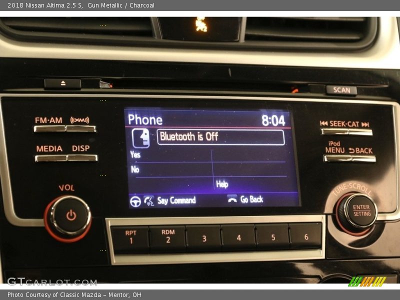 Gun Metallic / Charcoal 2018 Nissan Altima 2.5 S