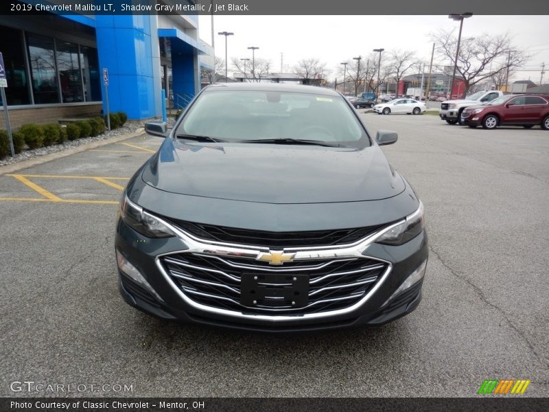 Shadow Gray Metallic / Jet Black 2019 Chevrolet Malibu LT