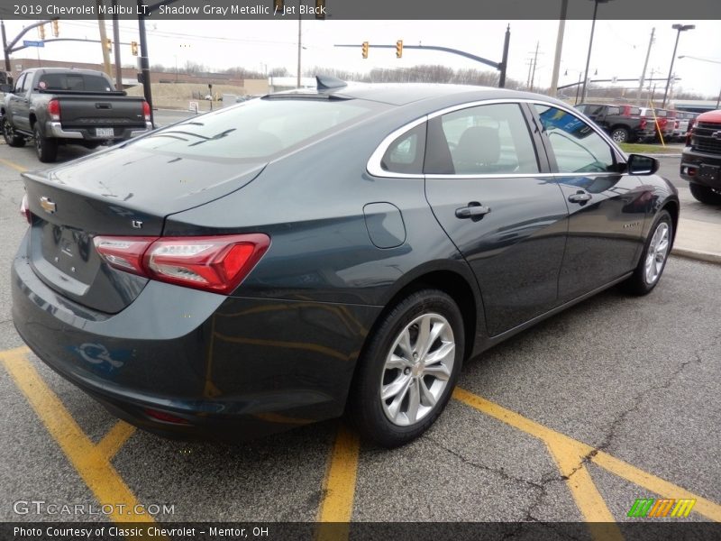 Shadow Gray Metallic / Jet Black 2019 Chevrolet Malibu LT