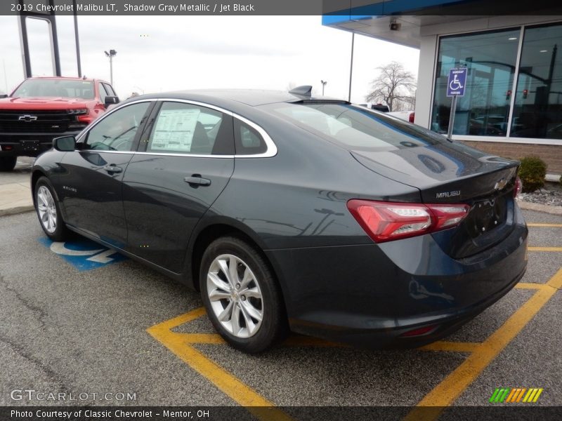 Shadow Gray Metallic / Jet Black 2019 Chevrolet Malibu LT