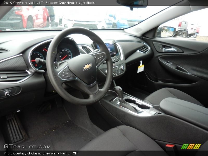 Shadow Gray Metallic / Jet Black 2019 Chevrolet Malibu LT