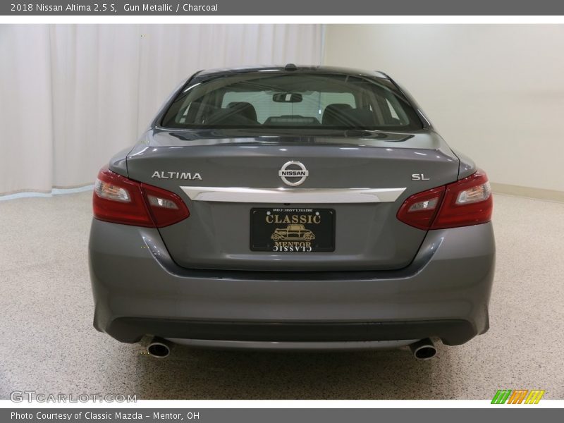 Gun Metallic / Charcoal 2018 Nissan Altima 2.5 S