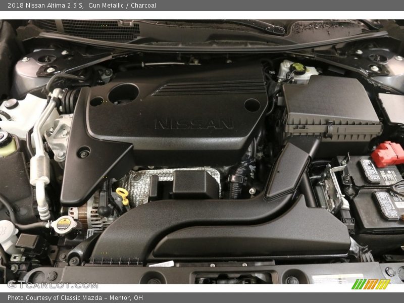 Gun Metallic / Charcoal 2018 Nissan Altima 2.5 S