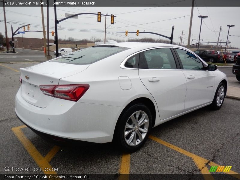 Summit White / Jet Black 2019 Chevrolet Malibu LT