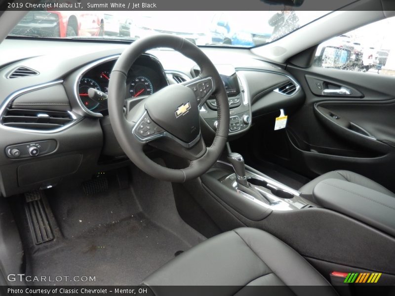 Summit White / Jet Black 2019 Chevrolet Malibu LT
