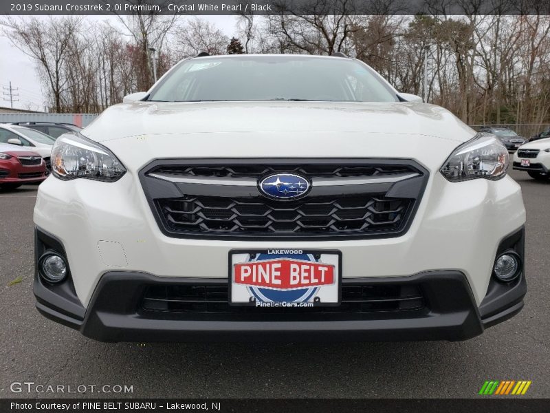 Crystal White Pearl / Black 2019 Subaru Crosstrek 2.0i Premium