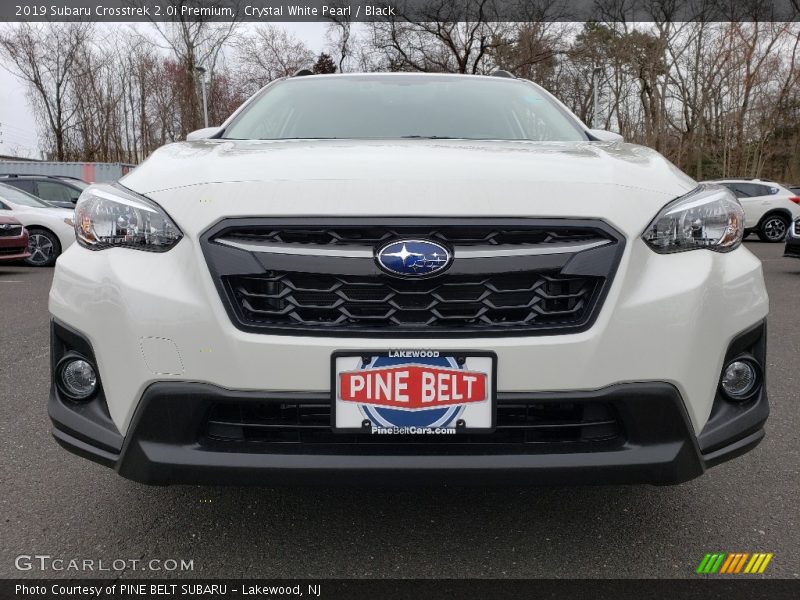 Crystal White Pearl / Black 2019 Subaru Crosstrek 2.0i Premium