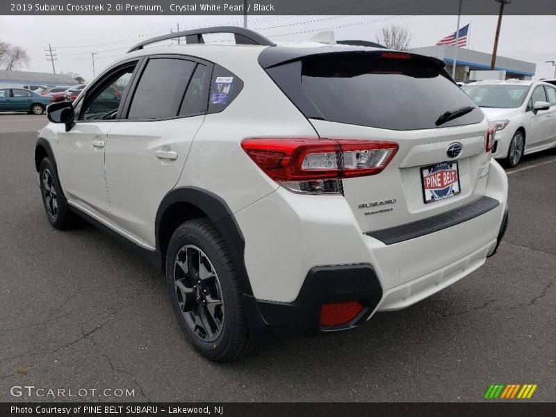 Crystal White Pearl / Black 2019 Subaru Crosstrek 2.0i Premium