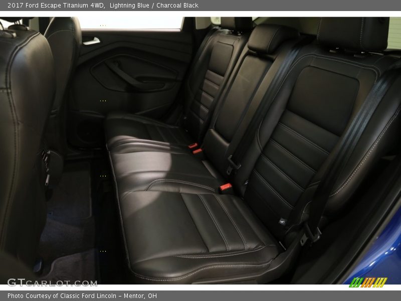 Lightning Blue / Charcoal Black 2017 Ford Escape Titanium 4WD