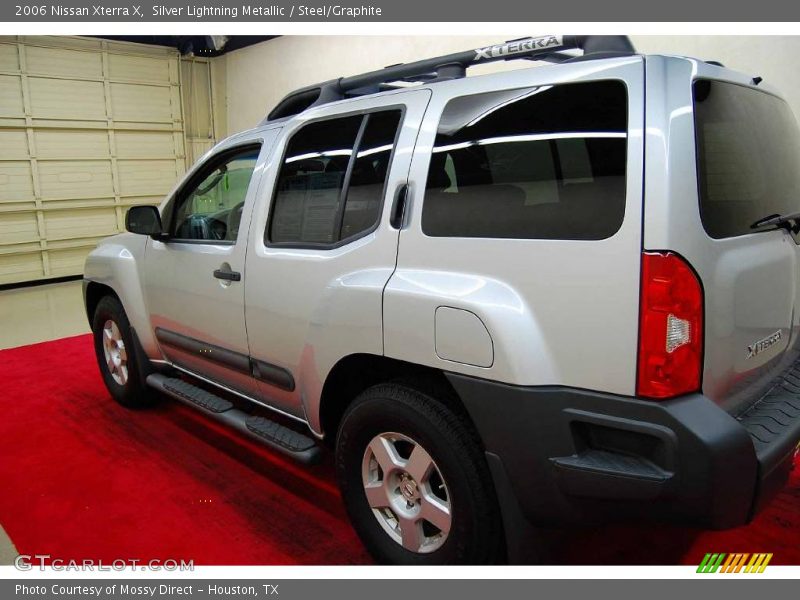 Silver Lightning Metallic / Steel/Graphite 2006 Nissan Xterra X