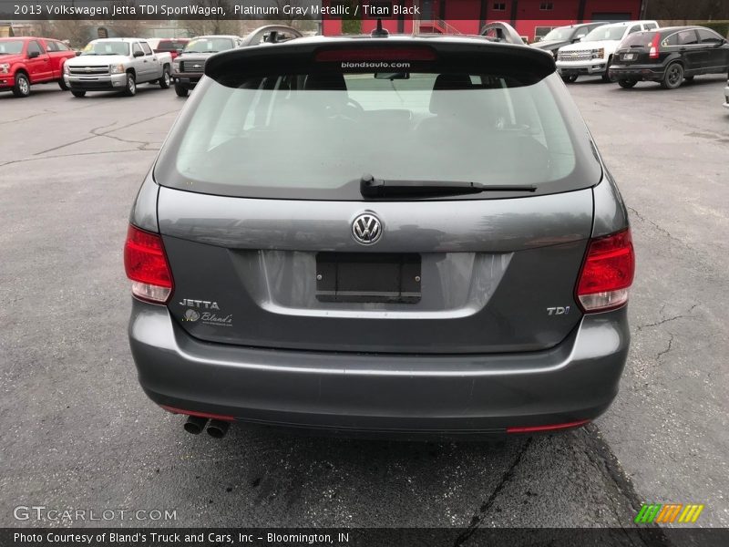 Platinum Gray Metallic / Titan Black 2013 Volkswagen Jetta TDI SportWagen